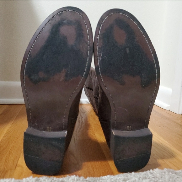 Kenneth Cole Reaction brown riding boots - Picture 7 of 10